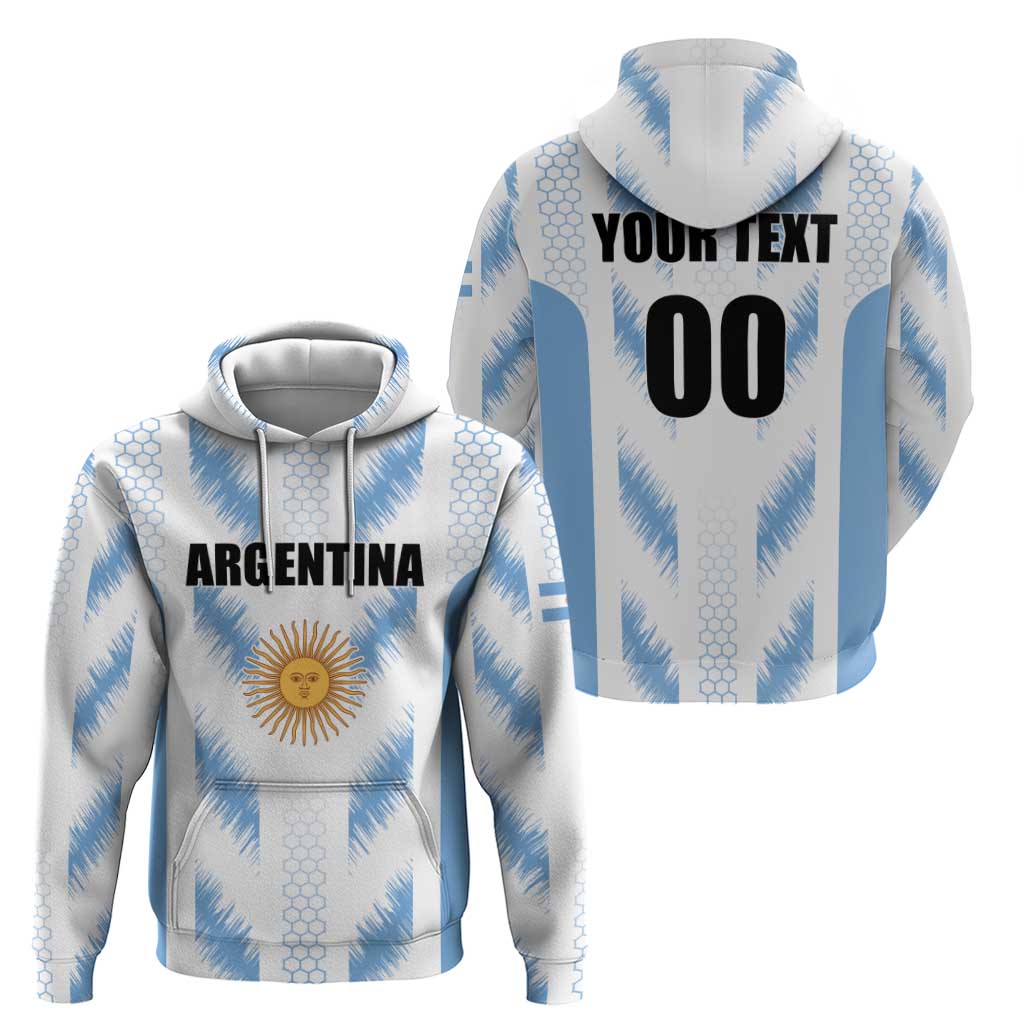 Custom Football 2026 Argentina Hoodie Vamos La Albiceleste