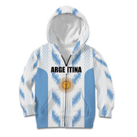 Custom Football 2026 Argentina Kid Hoodie Vamos La Albiceleste