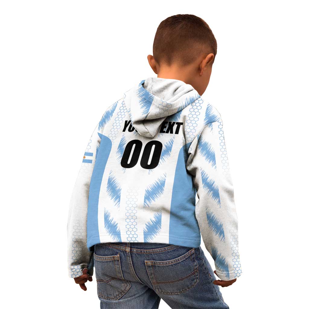 Custom Football 2026 Argentina Kid Hoodie Vamos La Albiceleste
