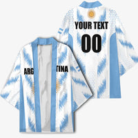 Custom Football 2026 Argentina Kimono Vamos La Albiceleste