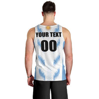 Custom Football 2026 Argentina Men Tank Top Vamos La Albiceleste