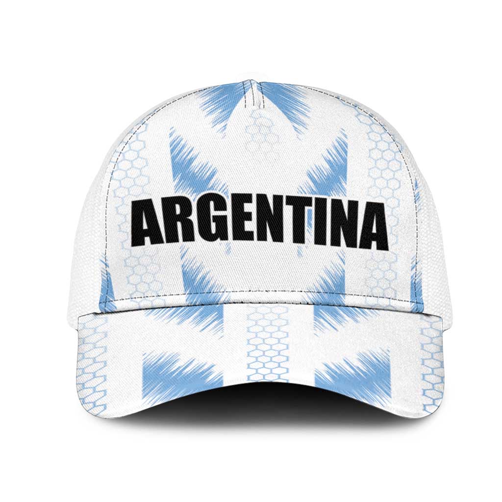 Football 2026 Argentina Mesh Trucker Cap Vamos La Albiceleste