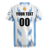 Custom Football 2026 Argentina Rugby Jersey Vamos La Albiceleste
