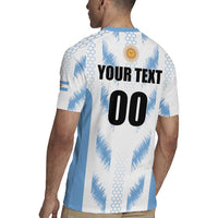 Custom Football 2026 Argentina Rugby Jersey Vamos La Albiceleste