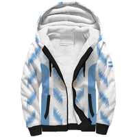 Custom Football 2026 Argentina Sherpa Hoodie Vamos La Albiceleste
