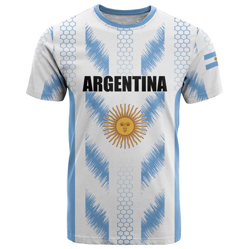 Custom Football 2026 Argentina T Shirt Vamos La Albiceleste
