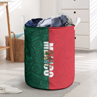 Mexico Flag Day Laundry Basket Dia de la Bandera