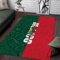 Mexico Flag Day Area Rug Dia de la Bandera