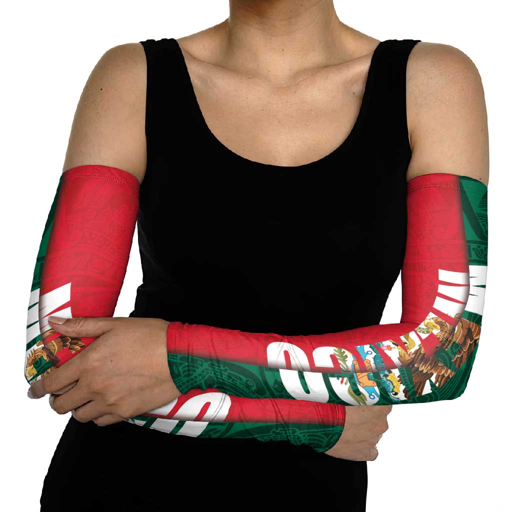 Mexico Flag Day Arm Sleeves Dia de la Bandera