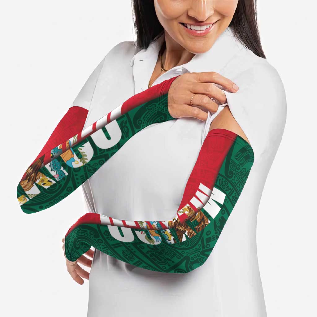 Mexico Flag Day Arm Sleeves Dia de la Bandera