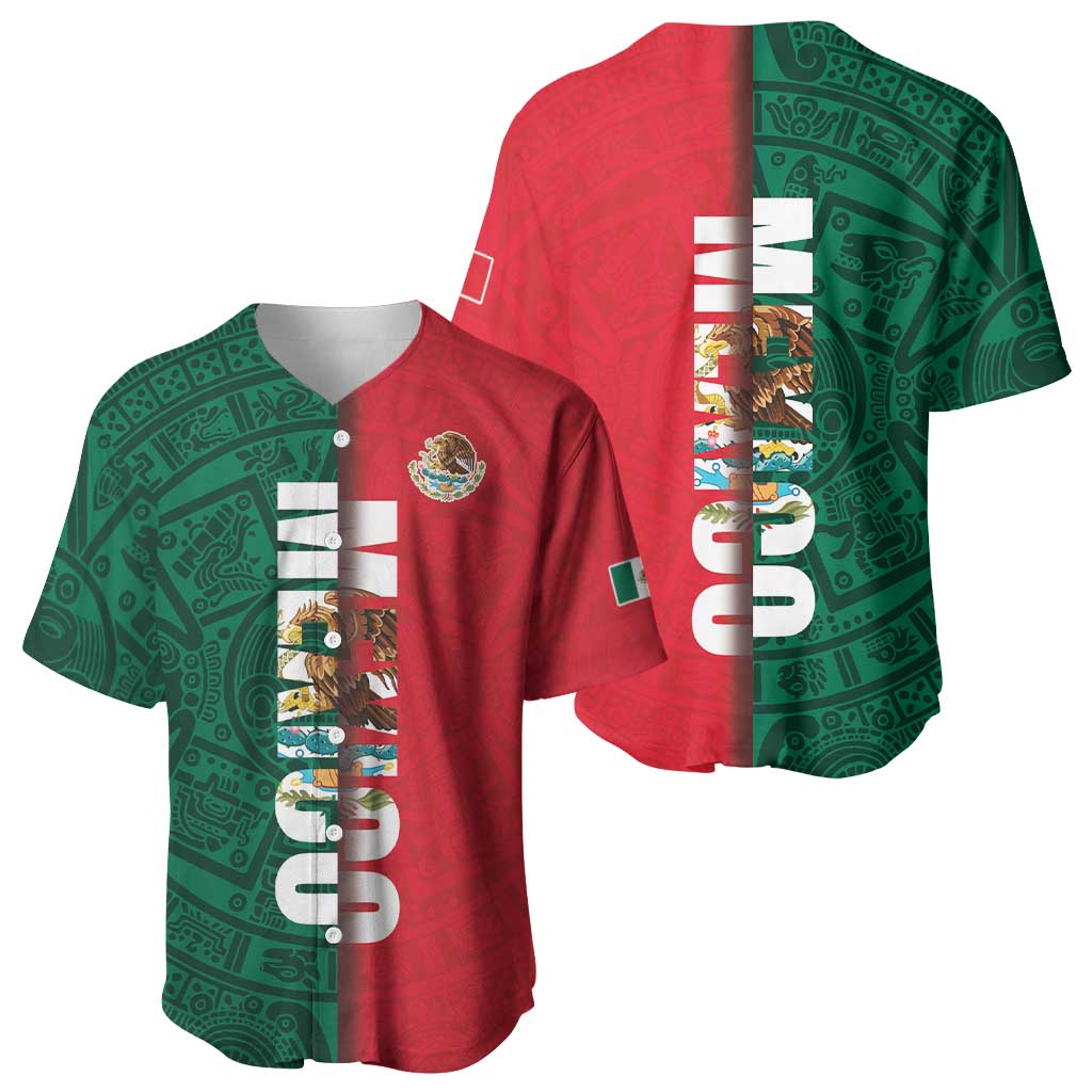Mexico Flag Day Baseball Jersey Dia de la Bandera