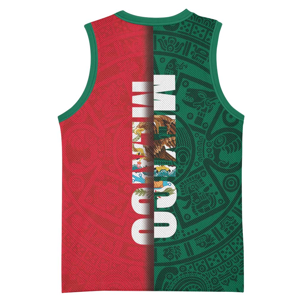 Mexico Flag Day Basketball Jersey Dia de la Bandera
