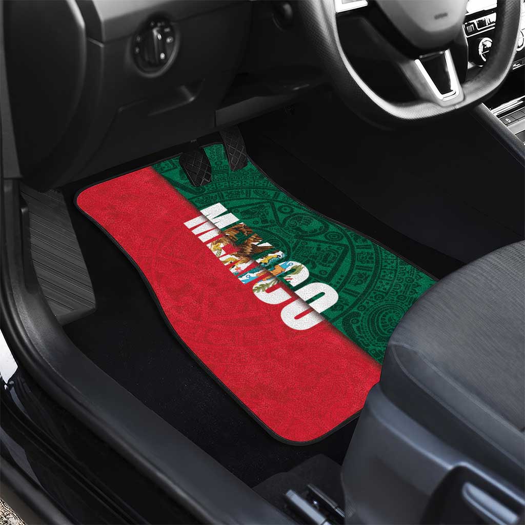 Mexico Flag Day Car Mats Dia de la Bandera