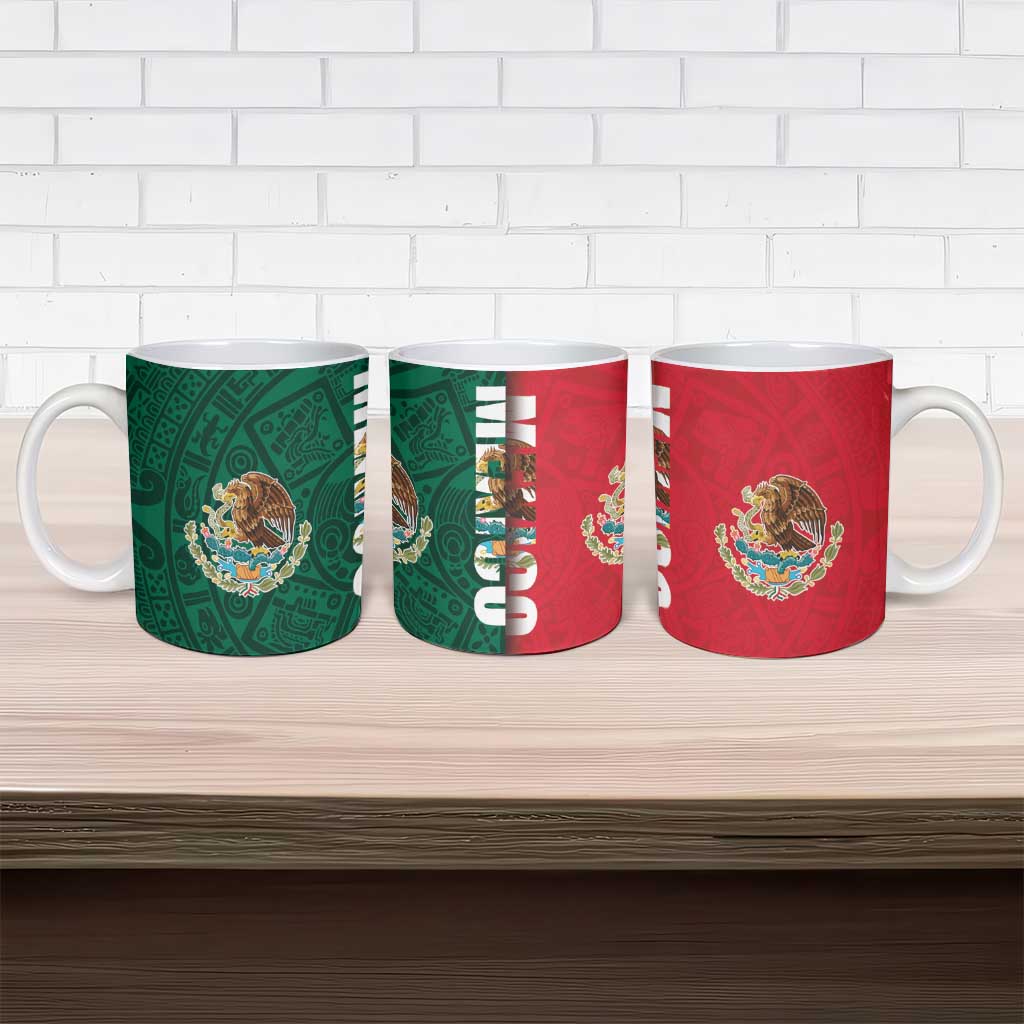Mexico Flag Day Ceramic Mug Dia de la Bandera