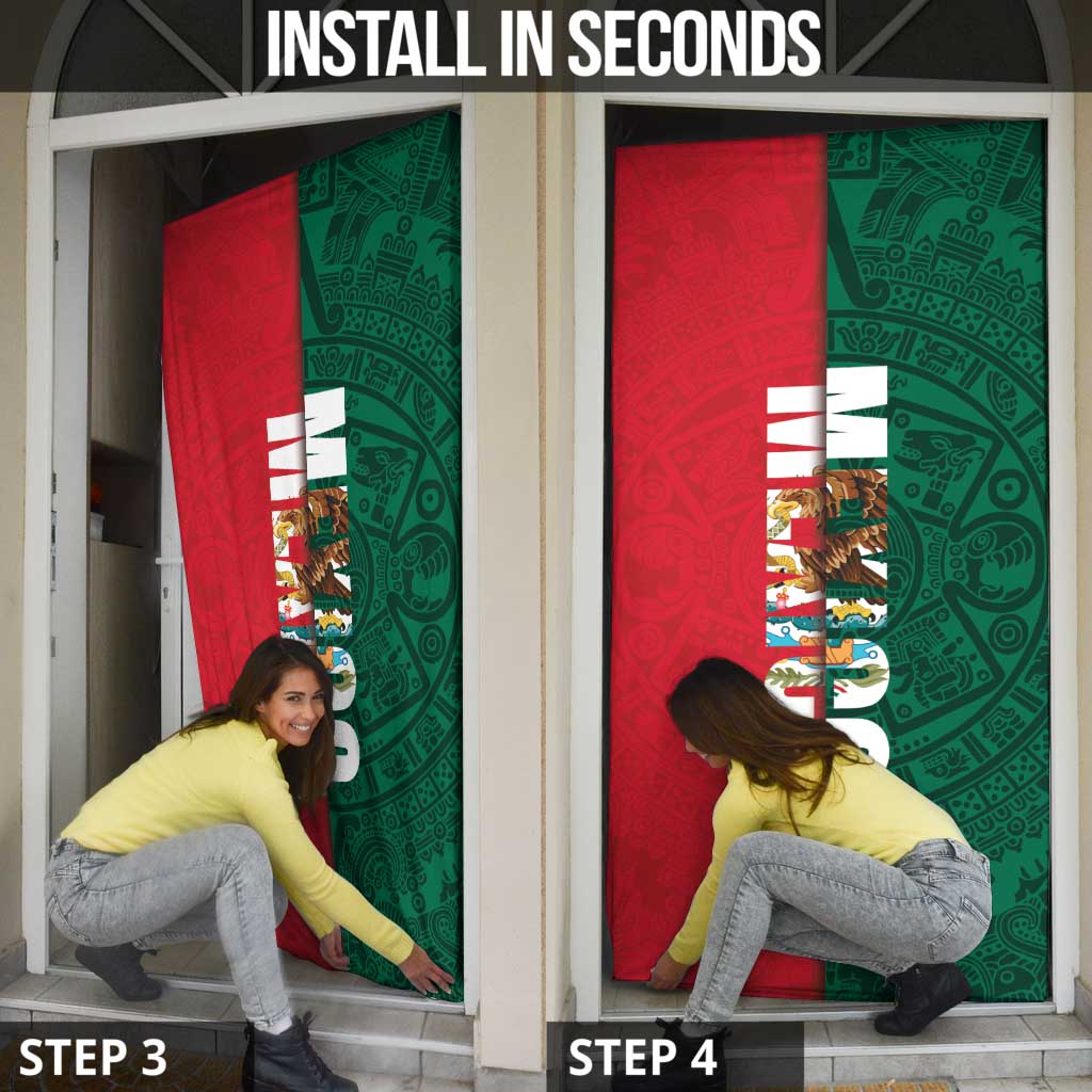 Mexico Flag Day Door Cover Dia de la Bandera
