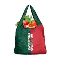 Mexico Flag Day Grocery Bag Dia de la Bandera