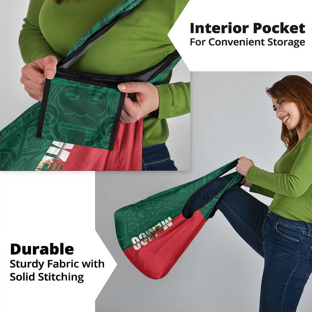 Mexico Flag Day Grocery Bag Dia de la Bandera