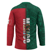 Mexico Flag Day Hockey Jersey Dia de la Bandera