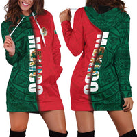 Mexico Flag Day Hoodie Dress Dia de la Bandera