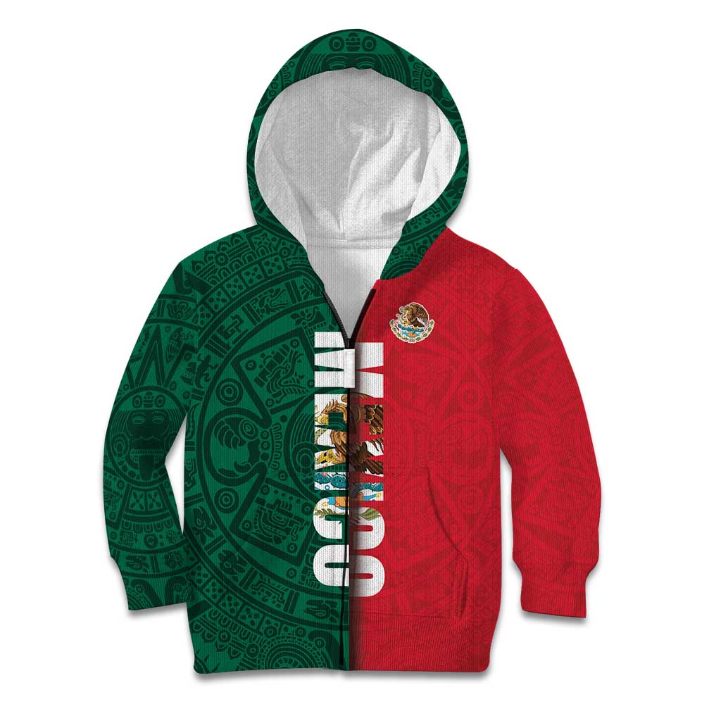 Mexico Flag Day Kid Hoodie Dia de la Bandera