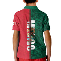 Mexico Flag Day Kid Polo Shirt Dia de la Bandera