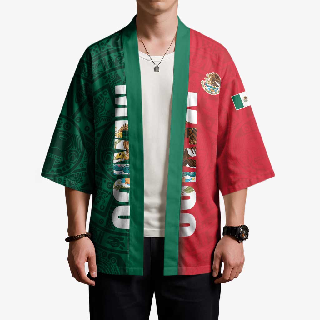 Mexico Flag Day Kimono Dia de la Bandera