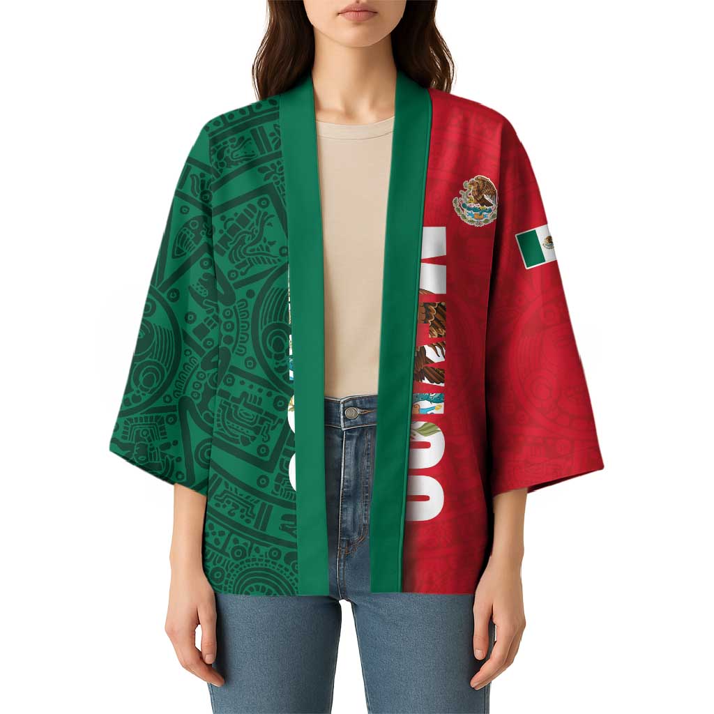 Mexico Flag Day Kimono Dia de la Bandera