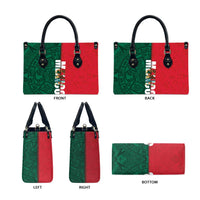 Mexico Flag Day Leather Bag Dia de la Bandera