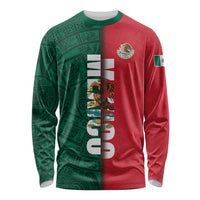 Mexico Flag Day Long Sleeve Shirt Dia de la Bandera