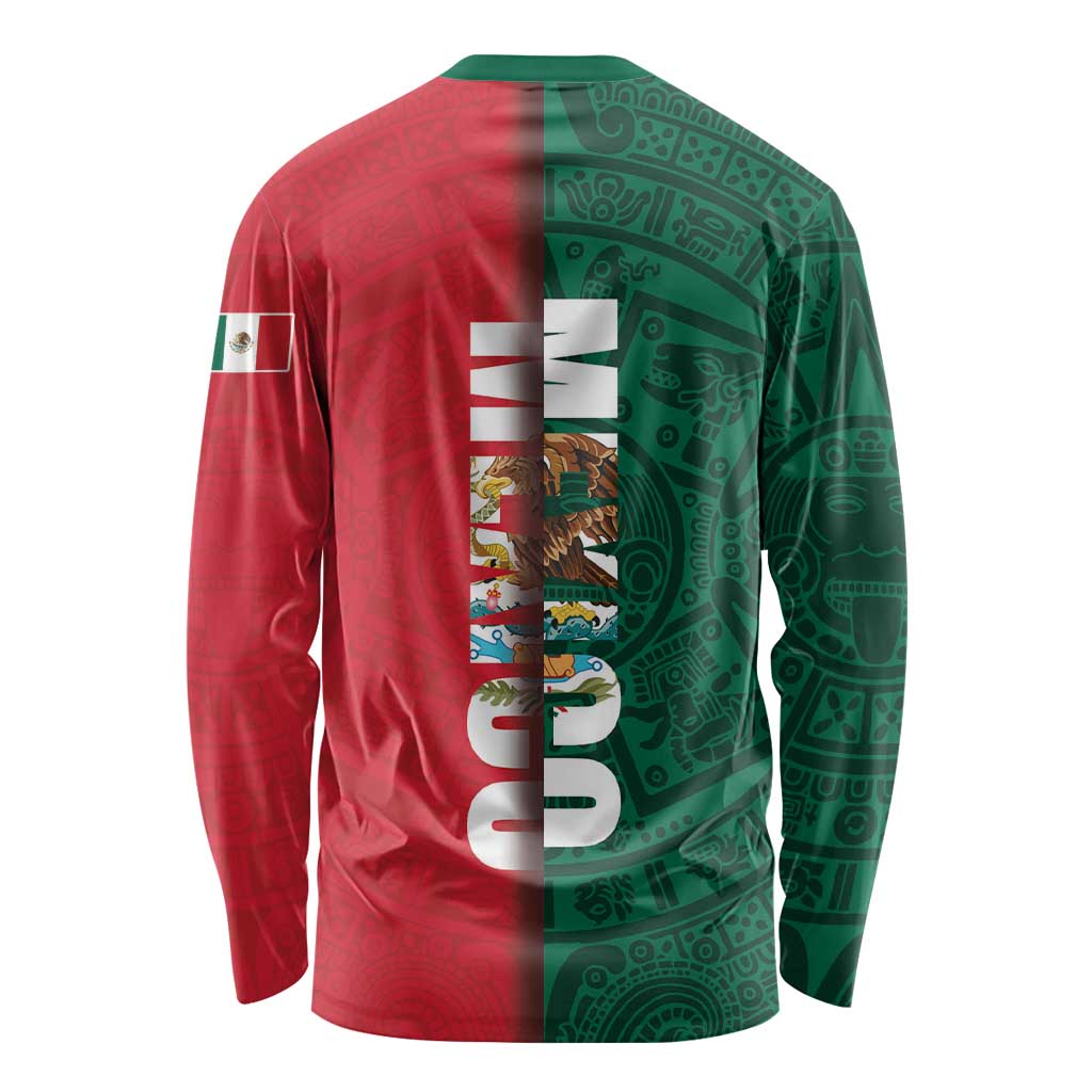 Mexico Flag Day Long Sleeve Shirt Dia de la Bandera