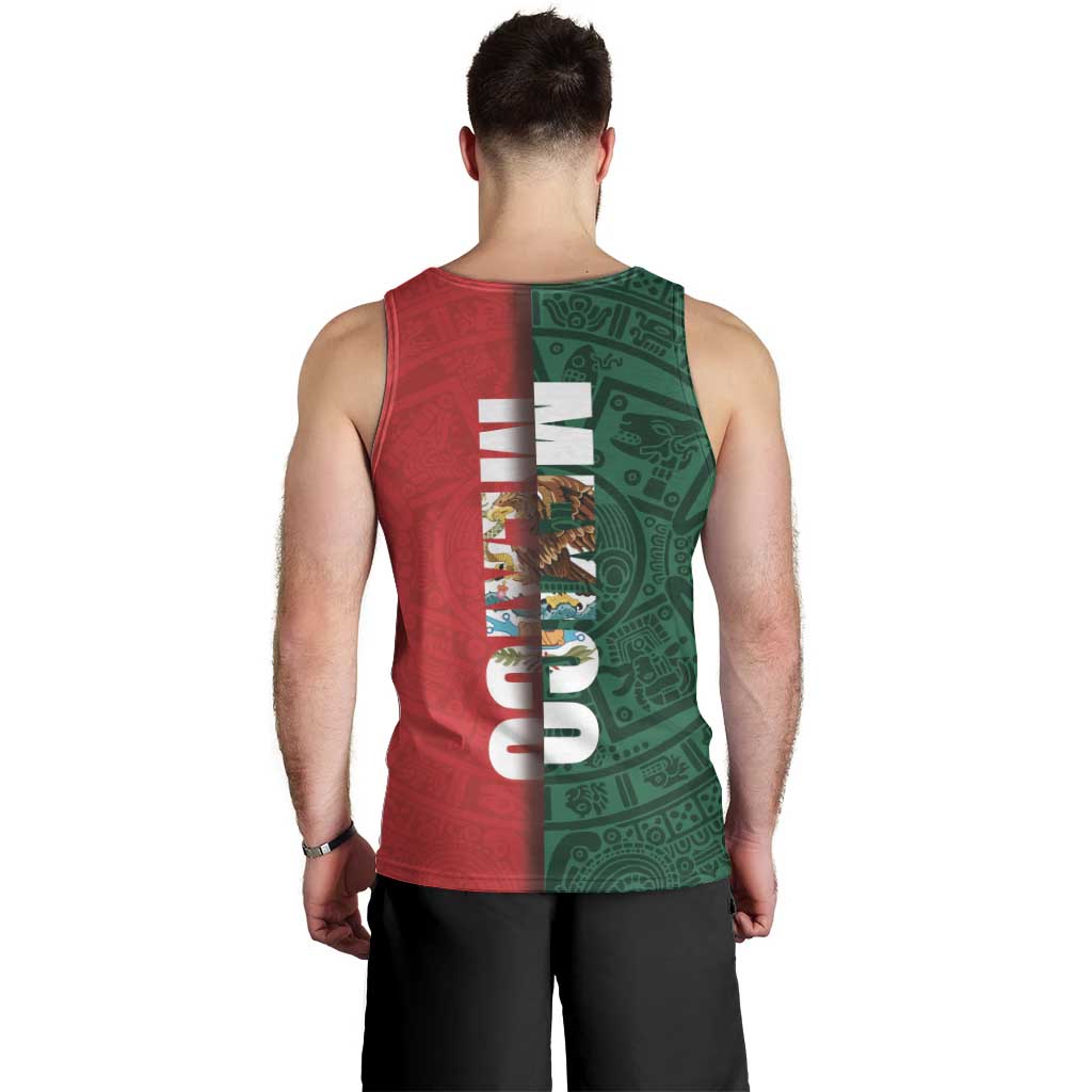 Mexico Flag Day Men Tank Top Dia de la Bandera
