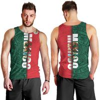 Mexico Flag Day Men Tank Top Dia de la Bandera