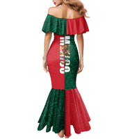 Mexico Flag Day Mermaid Dress Dia de la Bandera