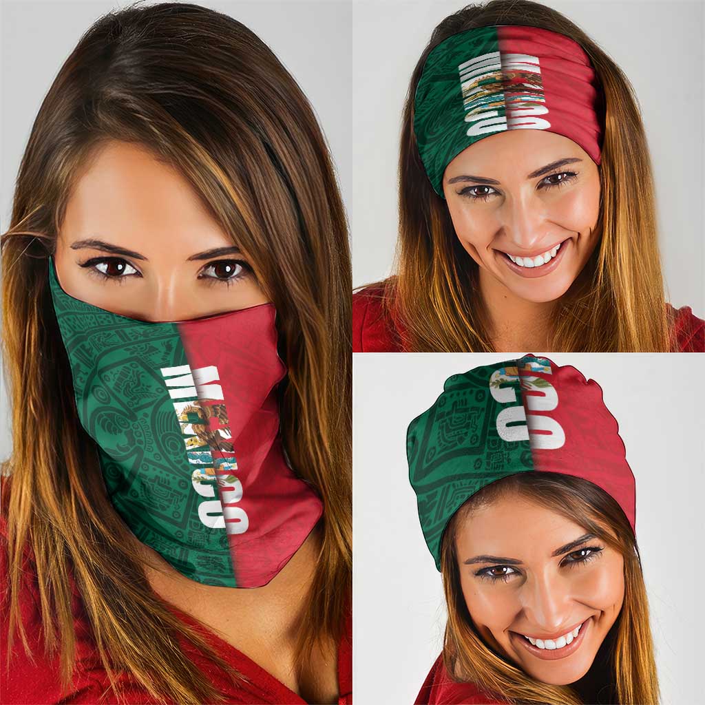 Mexico Flag Day Neck Gaiter Dia de la Bandera