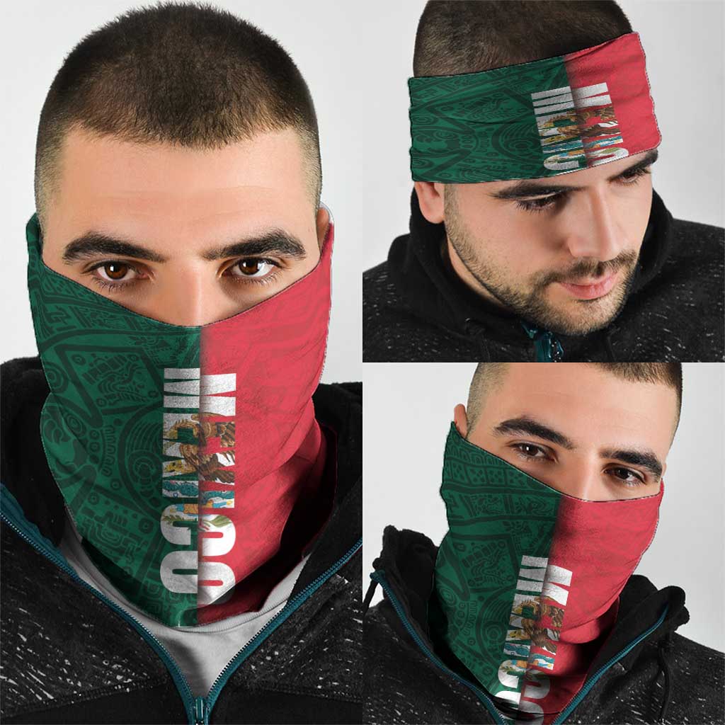 Mexico Flag Day Neck Gaiter Dia de la Bandera