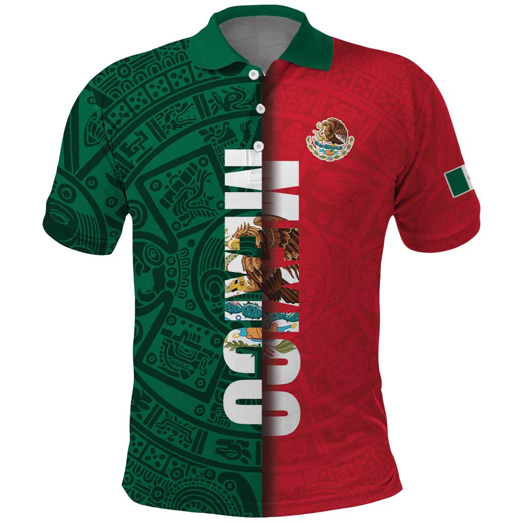 Mexico Flag Day Polo Shirt Dia de la Bandera