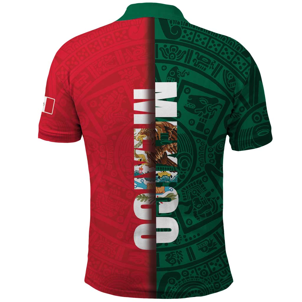 Mexico Flag Day Polo Shirt Dia de la Bandera