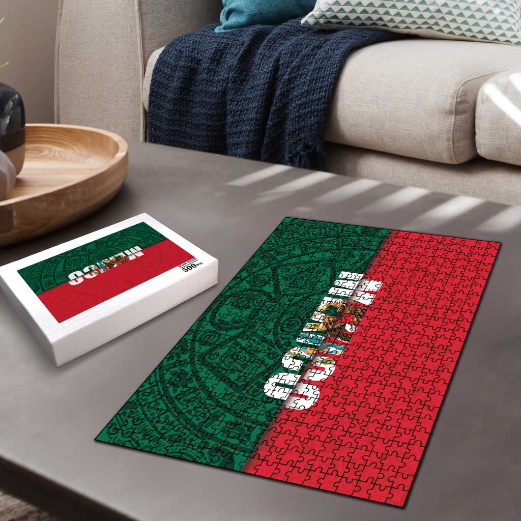 Mexico Flag Day Puzzle Dia de la Bandera