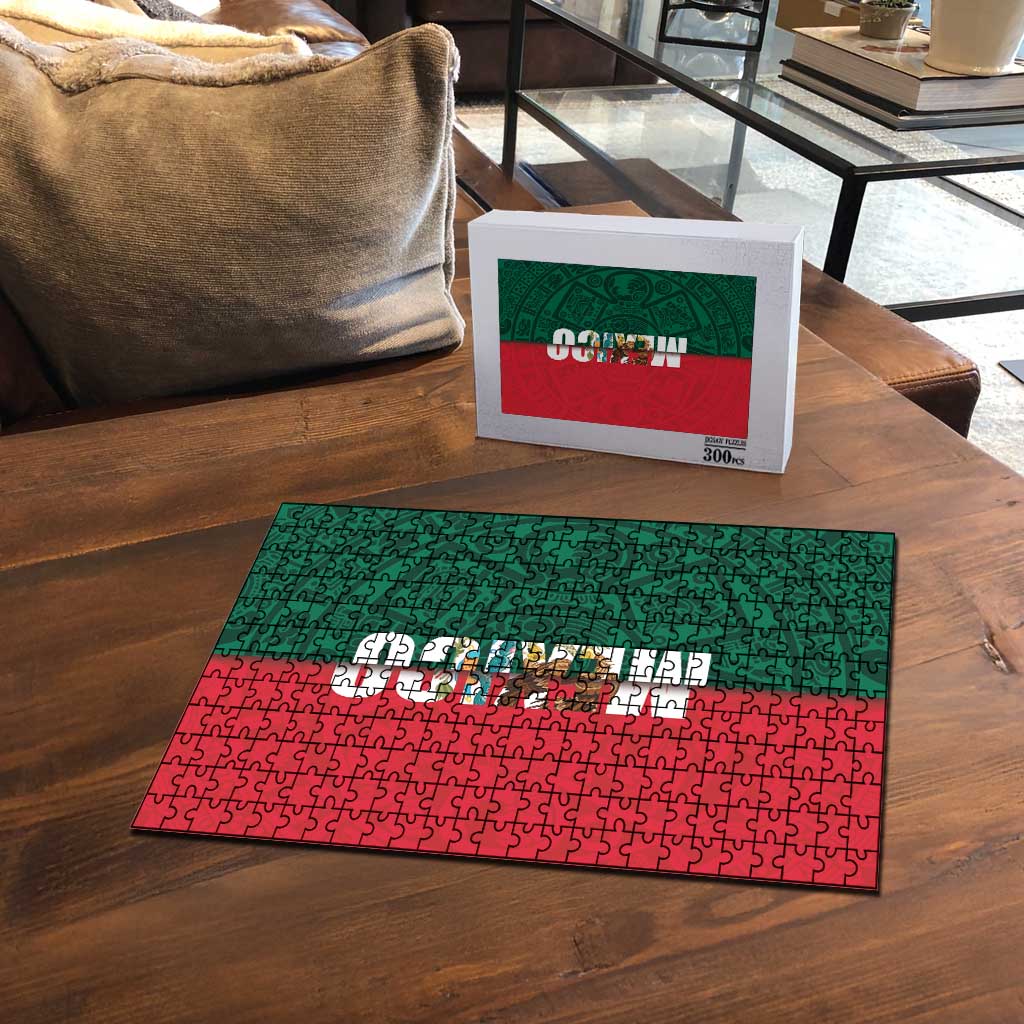 Mexico Flag Day Puzzle Dia de la Bandera