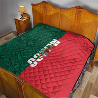 Mexico Flag Day Quilt Dia de la Bandera