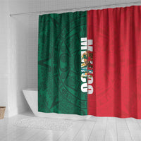 Mexico Flag Day Shower Curtain Dia de la Bandera