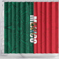 Mexico Flag Day Shower Curtain Dia de la Bandera