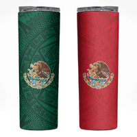 Mexico Flag Day Skinny Tumbler Dia de la Bandera