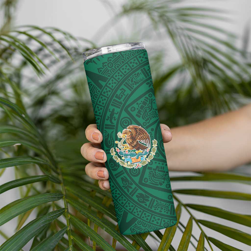 Mexico Flag Day Skinny Tumbler Dia de la Bandera