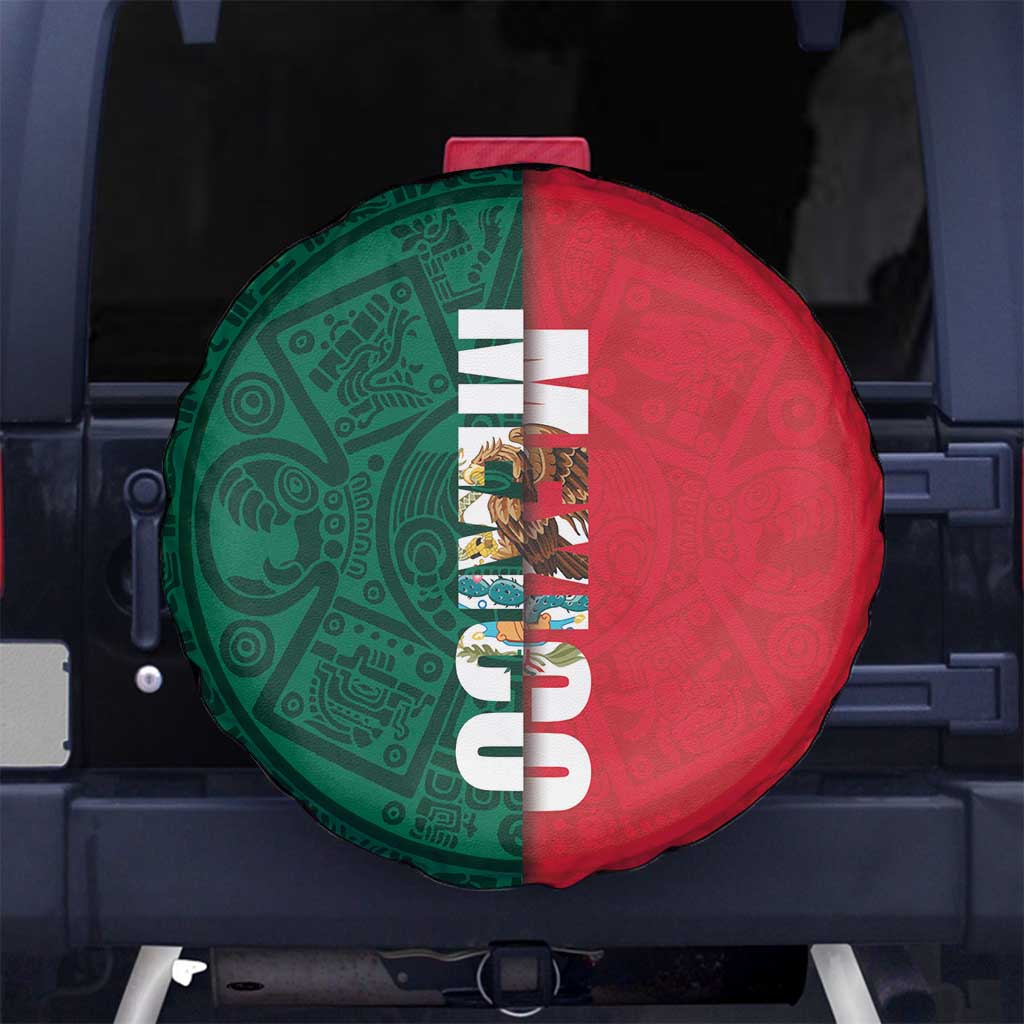 Mexico Flag Day Spare Tire Cover Dia de la Bandera