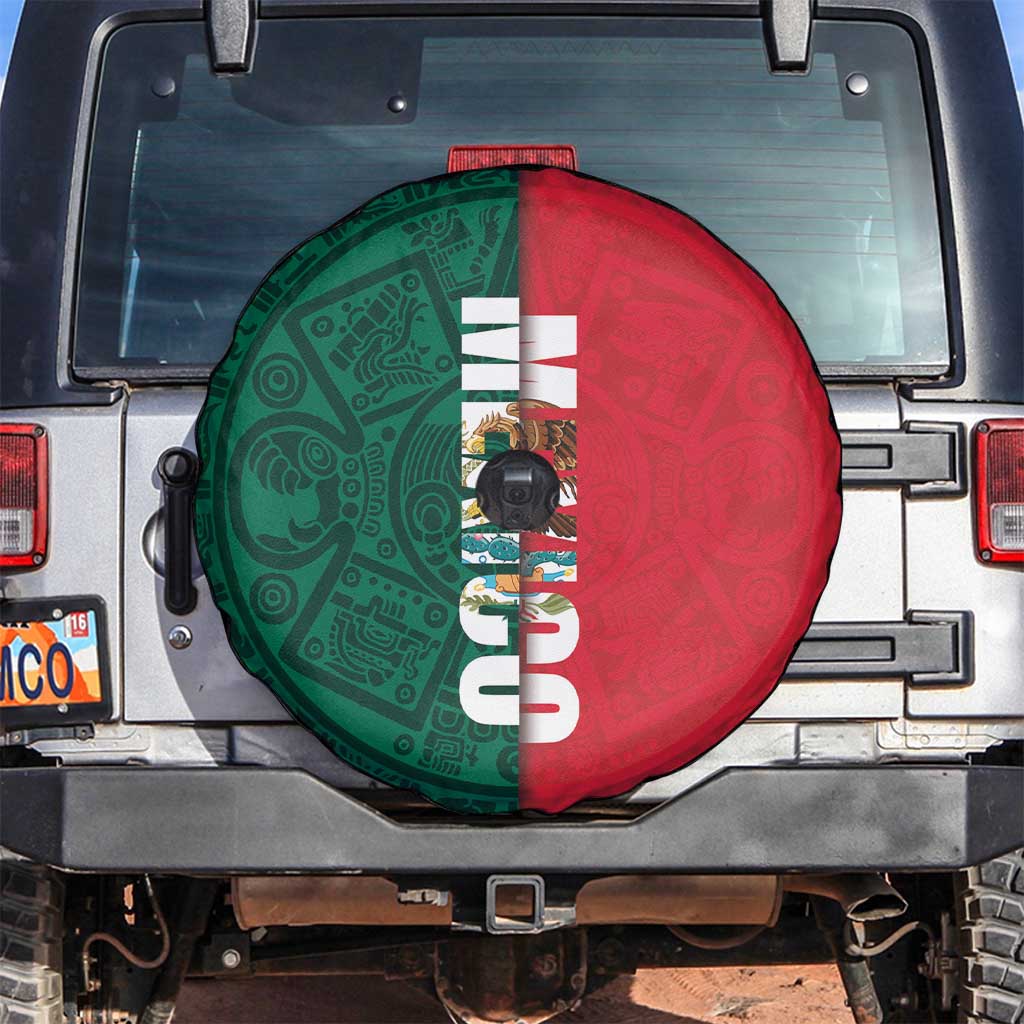 Mexico Flag Day Spare Tire Cover Dia de la Bandera