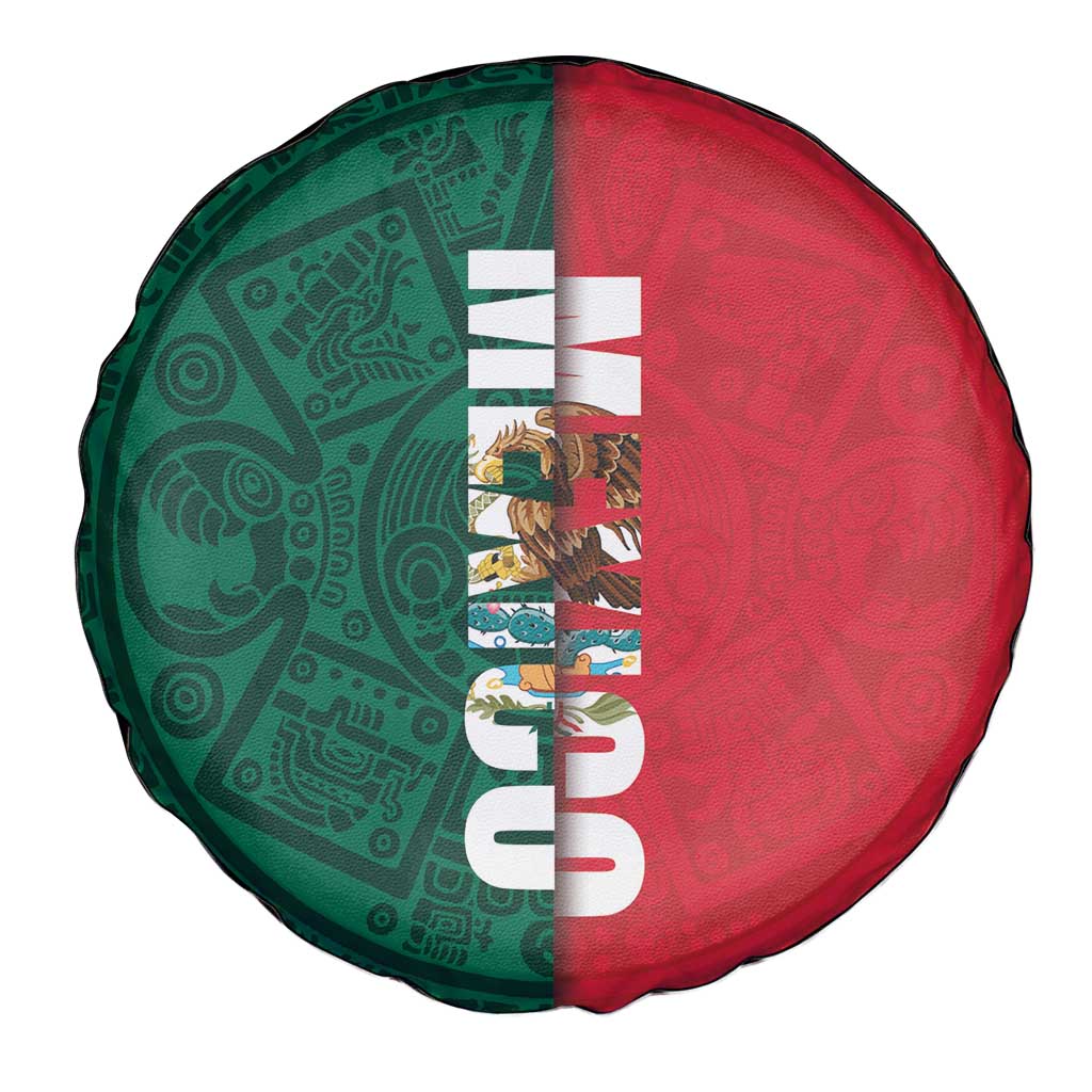 Mexico Flag Day Spare Tire Cover Dia de la Bandera
