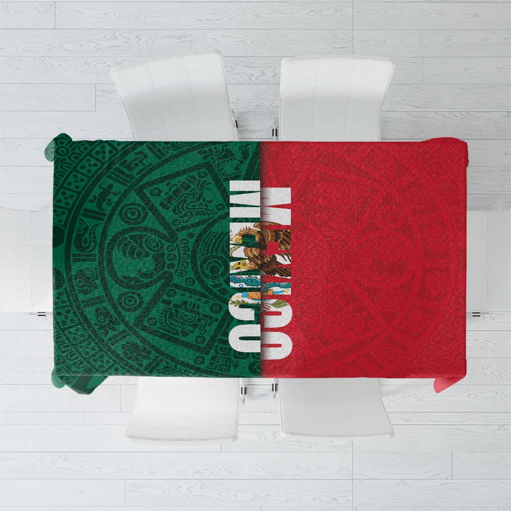 Mexico Flag Day Tablecloth Dia de la Bandera