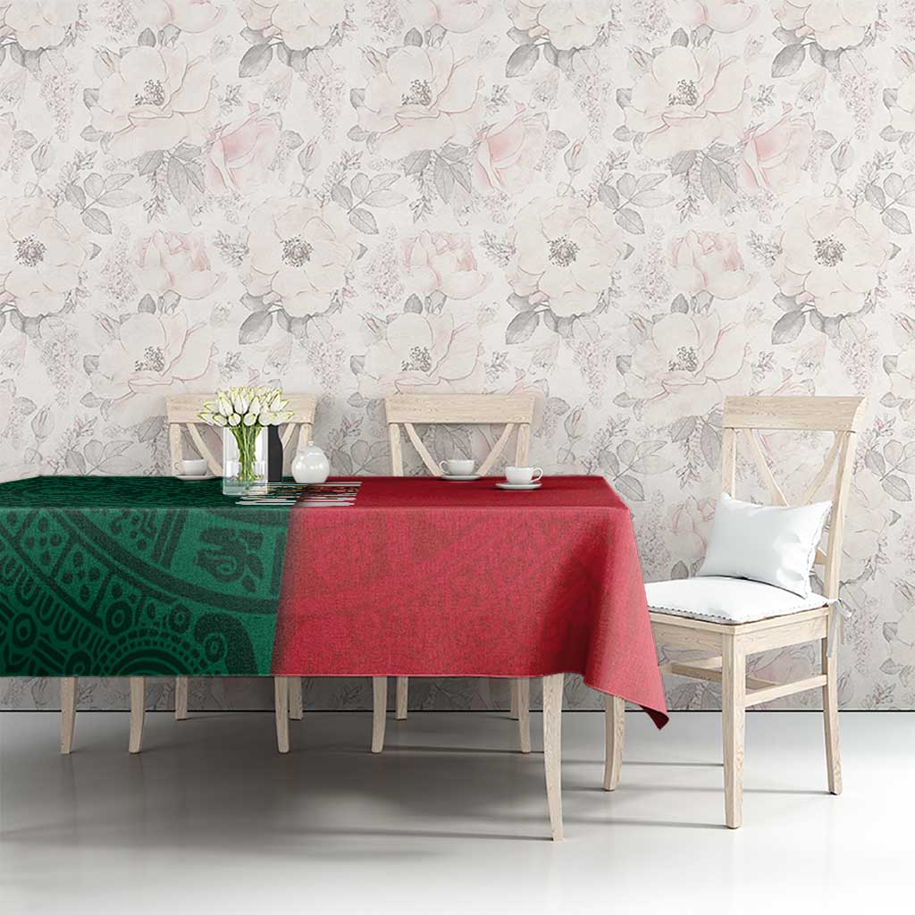 Mexico Flag Day Tablecloth Dia de la Bandera