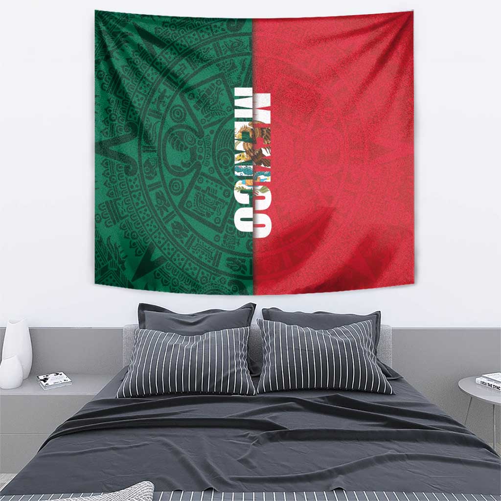 Mexico Flag Day Tapestry Dia de la Bandera